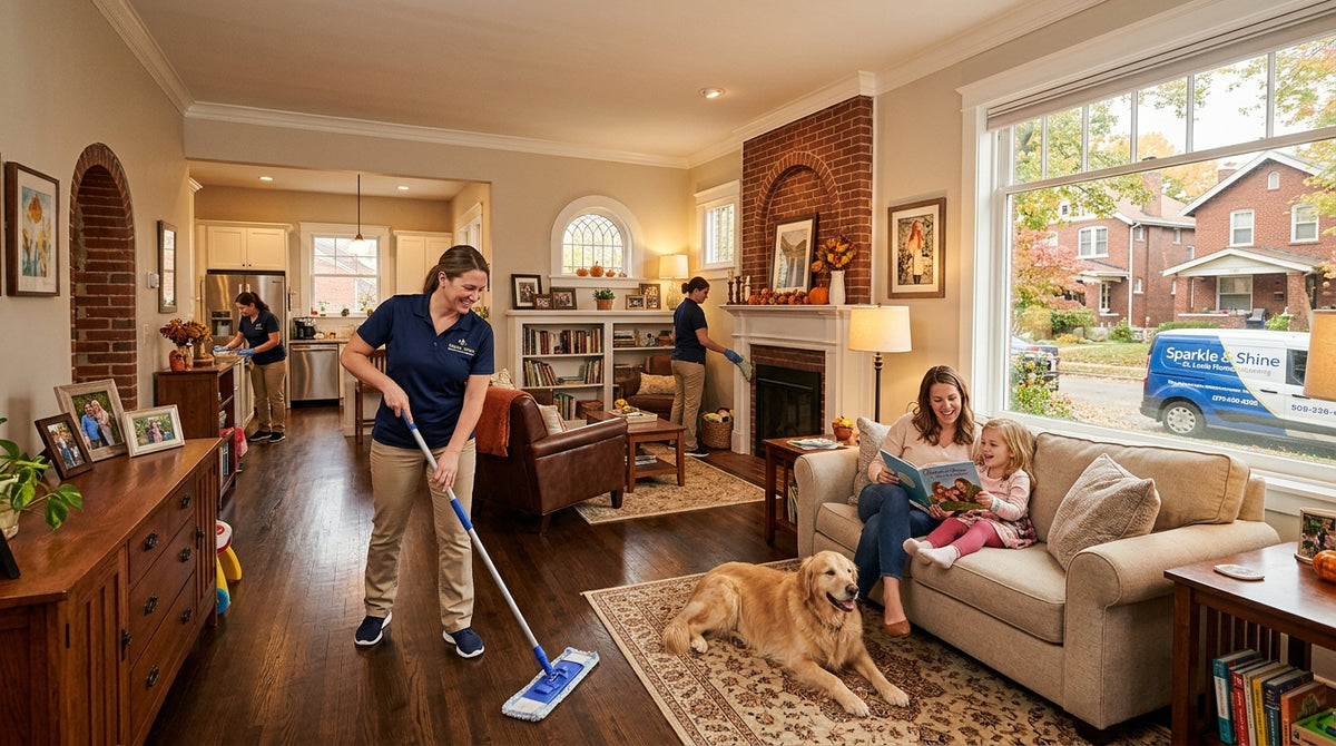 family home cleaning services in St. Louis, MO - Clean Town & Country professional services
